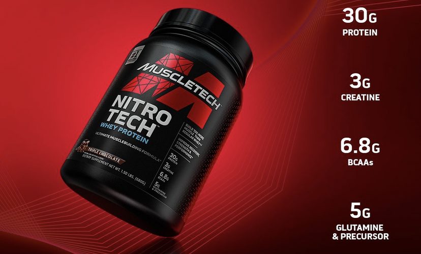 MuscleTech NitroTech Whey Protein